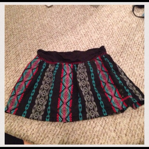 Tribal mini skirt. Reposh. too mini4 my liking