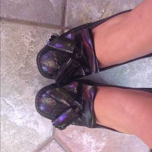 Burberry Porsum military wedges 7 excellent