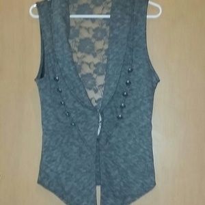 Beautiful Grey vest !!
