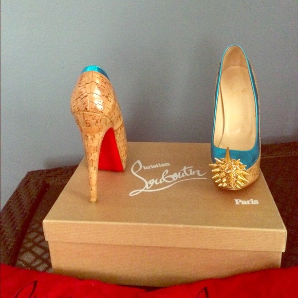 Christian Louboutin Turquoise Asteroids