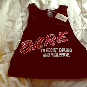 Forever 21 D.A.R.E crop tank