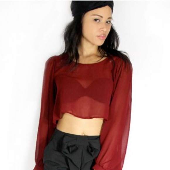 MinkPink Poetic Justice Crop Top - Picture 2 of 2