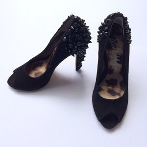 Sam Edelman spike peeptoe heels
