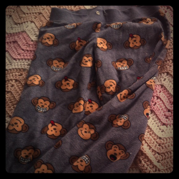 Msize monkey face pajama pant.Worn.Good condition.