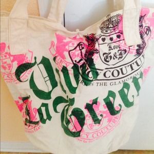 Juicy couture canvas bag