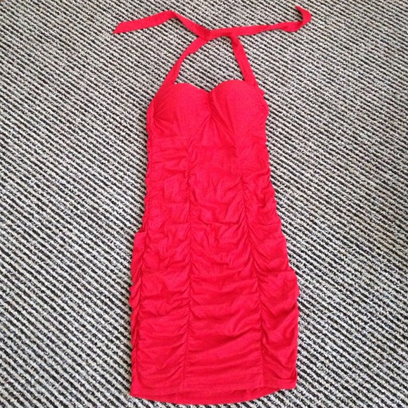 Victoria's Secret super sexy red push up dress