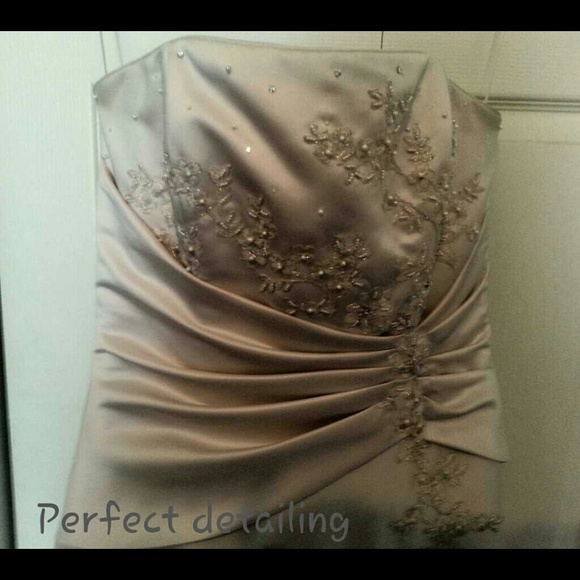 Ivory wedding dress