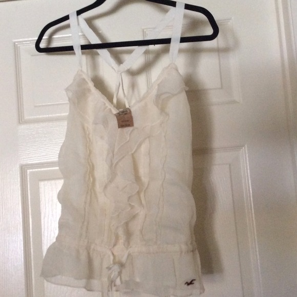 Hollister Tops - Abercrombie&Fitch White Top