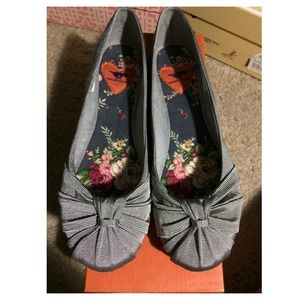 Rocket Dog mighty fancy-file grey flats