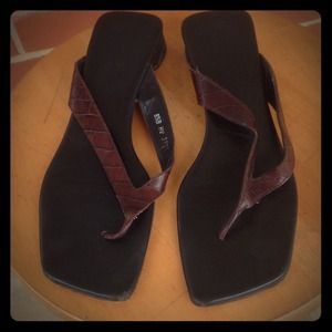 Harold Powell Brown Leather Sandals