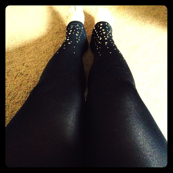 bedazzled leggings