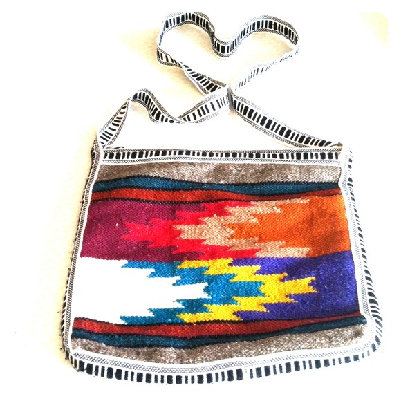 Tribal print purse