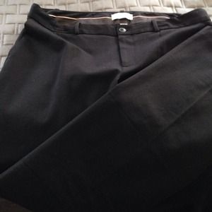 Gap True Straight Black Slacks