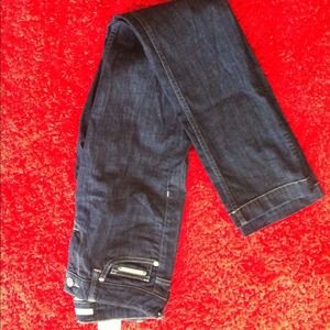 Burberry jeans, cigarette pants (too big on me )