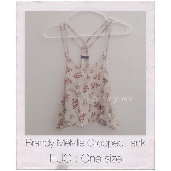 ❌ SOLD ❌ Brandy Melville Cropped Tank