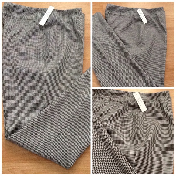 Eric Signature Pants - Eric Signature Houndstooth Ponte Pants