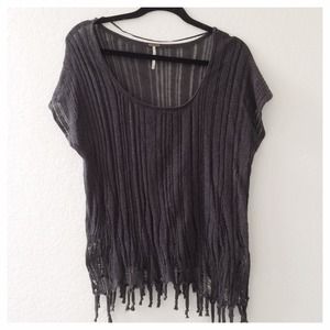 FREE PEOPLE FRINGE TOP