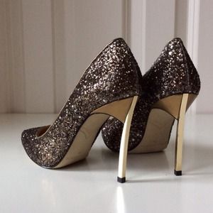 Enzo Angiolini Shoes - ๐BUNDLE || Silk Dress + Glitter Heels Enzo Angiolini Shoes - ๐BUNDLE || Silk Dress + Glitter Heels