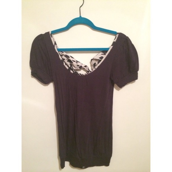 Ted Baker top with silk bow in the back - Picture 1 of 4