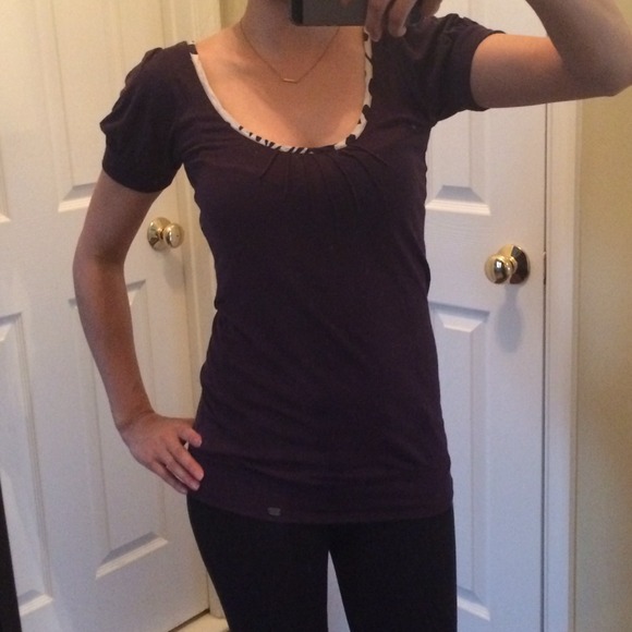 Ted Baker top with silk bow in the back - Picture 3 of 4