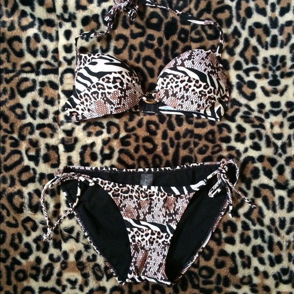 Other - ❌BUNDLED❌ Animal Print Bathing Suit