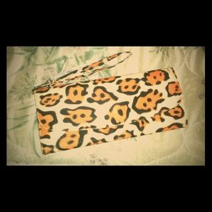 Animal print wallet