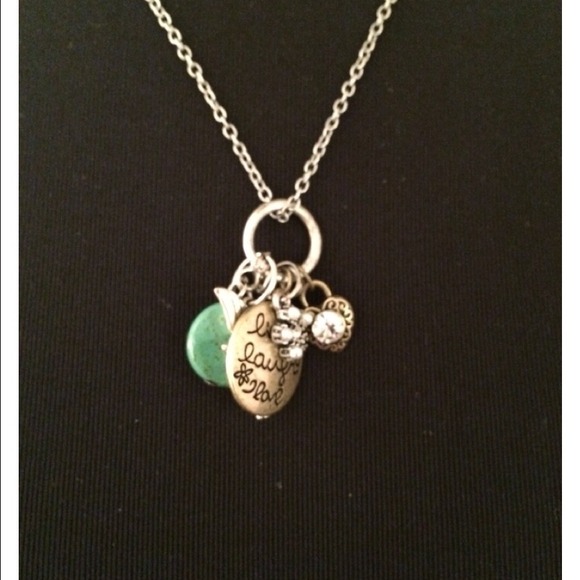 Live, Love, Laugh Charm Necklace