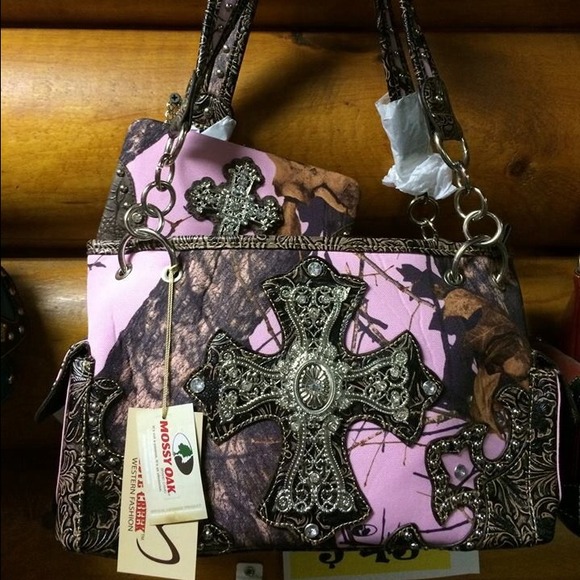 Camo purse and wallet set