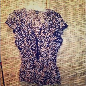 Beautiful Cherry Blossom Half Sleeve Shirt