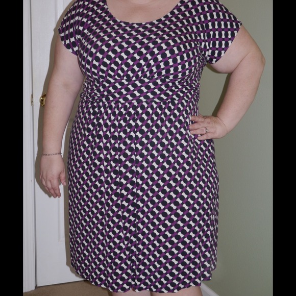 Pretty pattern dress from Old Navy!