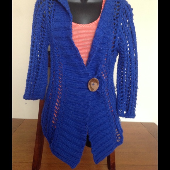 Free People Hooded Sweater.