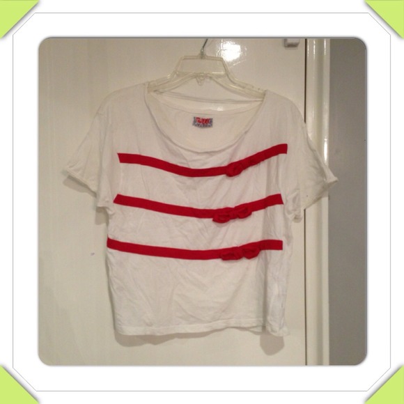 ❗ZARA❗Crop Top with Bows