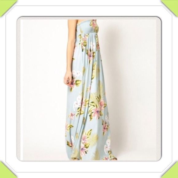 💥Scrunched Floral Maxi Dress💥