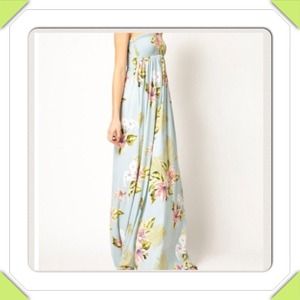 💥Scrunched Floral Maxi Dress💥