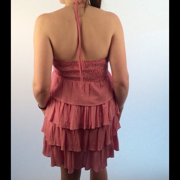 One Clothing Red & White Resort Sundress - Picture 2 of 3