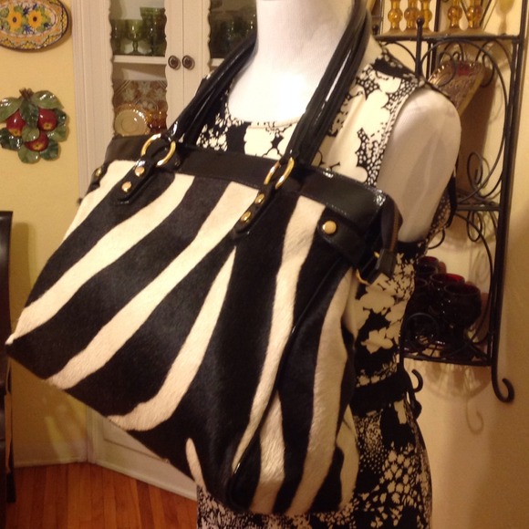 BUNDLED Cavalcanti Calf Hair Weekender - Picture 2 of 4