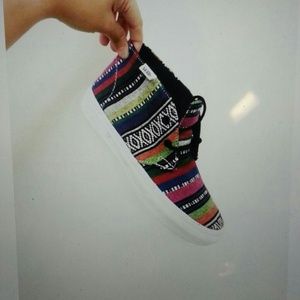 Vans aztec tribal shoes