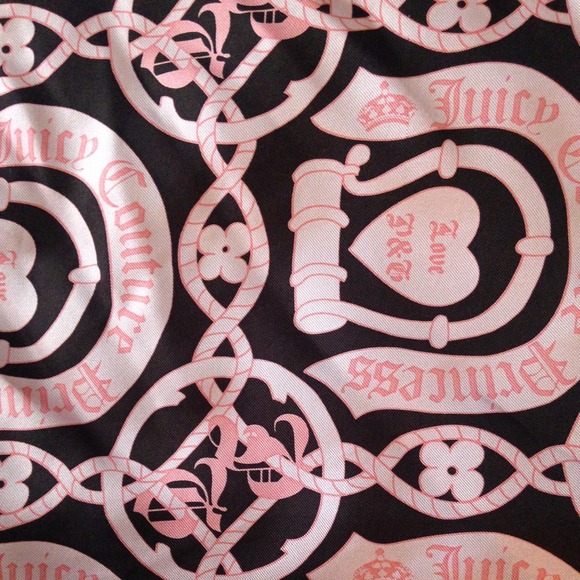 Juicy Couture 💕 SATIN Child SCARF - never worn