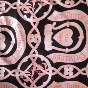 Juicy Couture 💕 SATIN Child SCARF - never worn