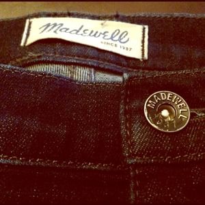 MADEWELL SKINNY SKINNY ANKLE JEANS IN NIGHTFALL