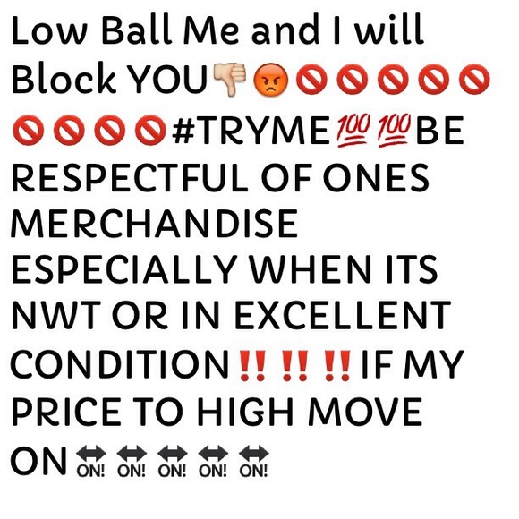 🚫NO LOW BALLING🚫