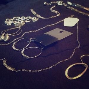 Silver jewelry bundle