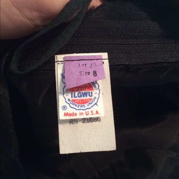 Vintage circa 90’s Black formal gown - Picture 4 of 4