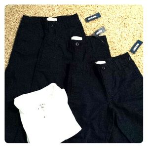 Boys navy uniform pants size 5 brand new