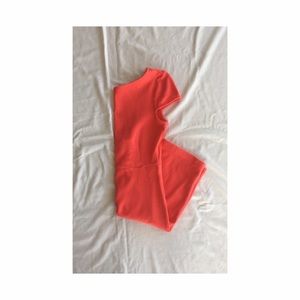 Coral Open Back Dress