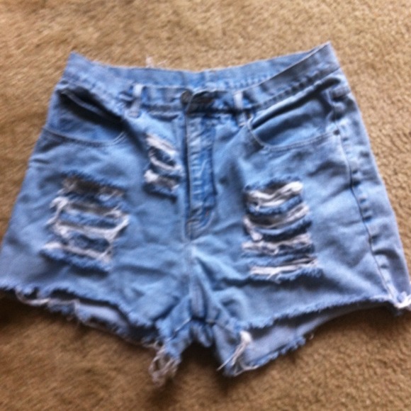 High waist shorts
