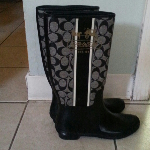 Coach Rain Boots