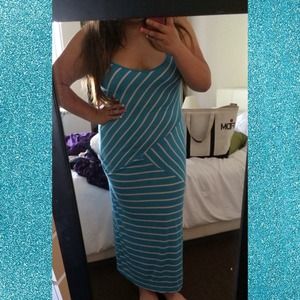 Light Blue Maxi Dress