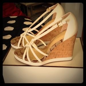 Coach Wedge Sandals!