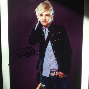 Autographed Ross Lynch poster!